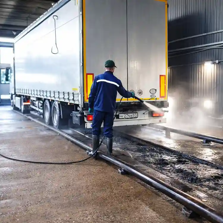 Грузовая мойка в Минске — ручная, бесконтактная, комплексная