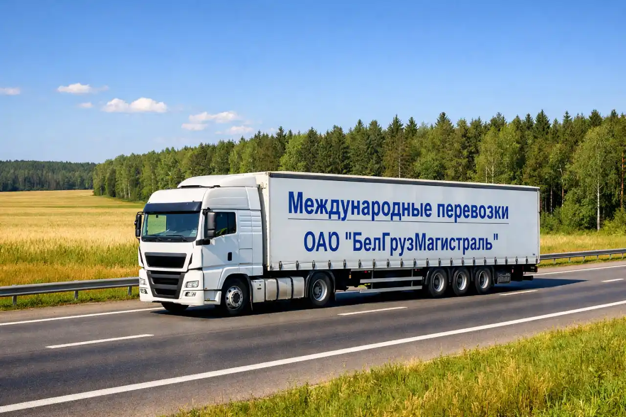 Оформление грузовой перевозки по Беларуси и РФ — автопарк и логистика ОАО «БелГрузМагистраль», Минск